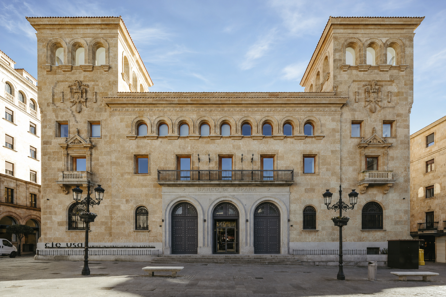 Fachada del Centro Internacional del Español de la Universidad de Salamanca